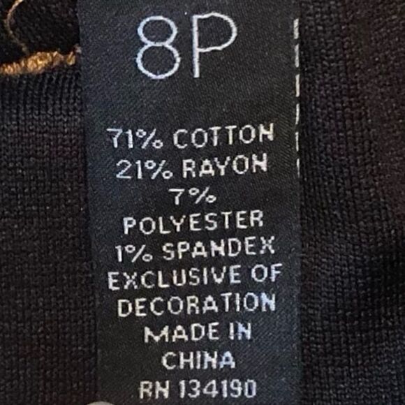 INC International Concepts Skinny Leg Regular Fit Jeans in Blue Wash Women’s 8P - Picture 12 of 12